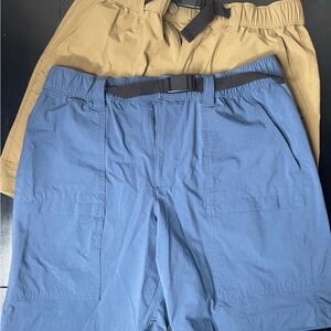 Sonoma Men's Blue and Tan size 34 Shorts